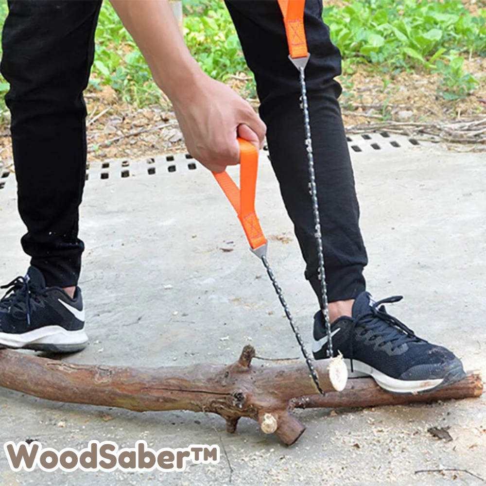 WoodSaber™ – Tragbare Taschenkettensäge für einfache und schnelle Holzarbeiten [50 % Rabatt]