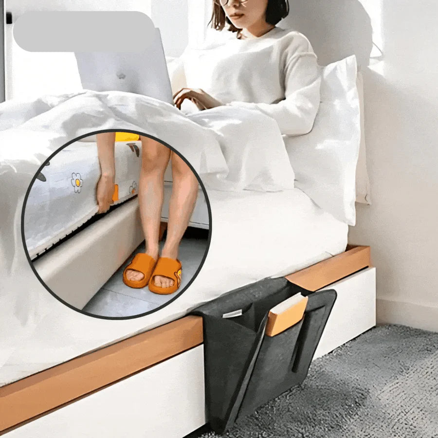 BedStorage™ – Nachttisch-Organizer für ein Aufgeräumtes Schlafzimmer | 50% Rabatt