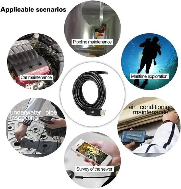 EndoScope™ — HD Inspektionskamera mit 5m Kabel [50% Rabatt]