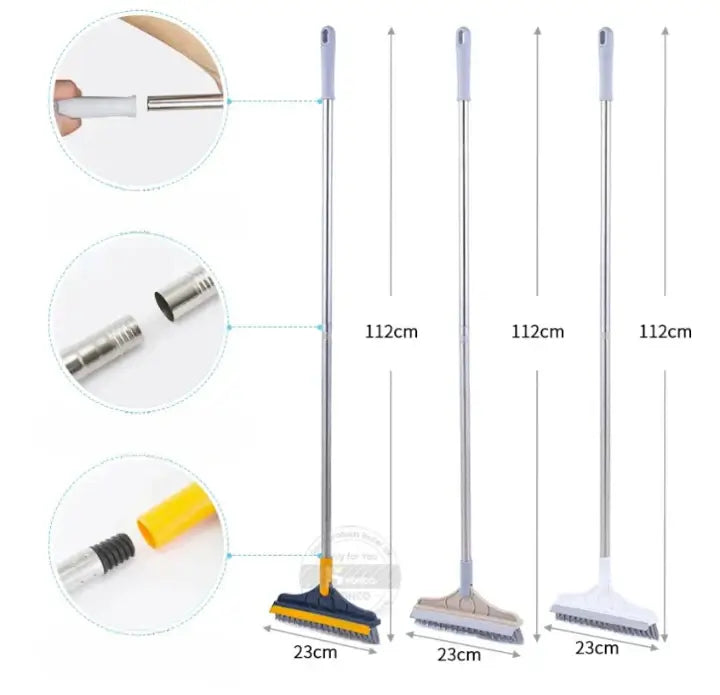 SpinSweep™ – 2-in-1 rotierende Bodenbürste für müheloses Reinigen [50 % Rabatt]