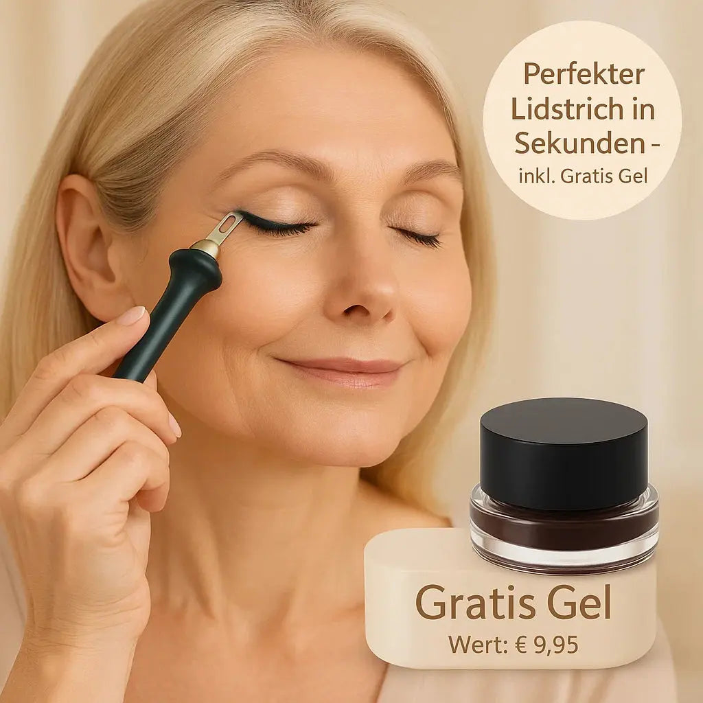 PerfectLine™ – Eyeliner-Set mit ergonomischem Werkzeug und wasserfestem Gel [50 % Rabatt]