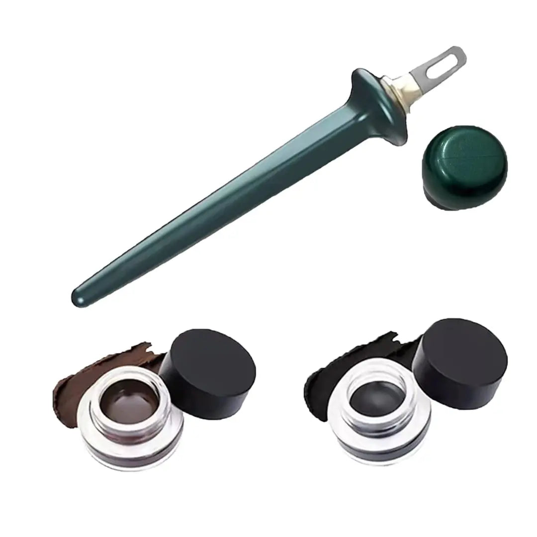 PerfectLine™ – Eyeliner-Set mit ergonomischem Werkzeug und wasserfestem Gel [50 % Rabatt]