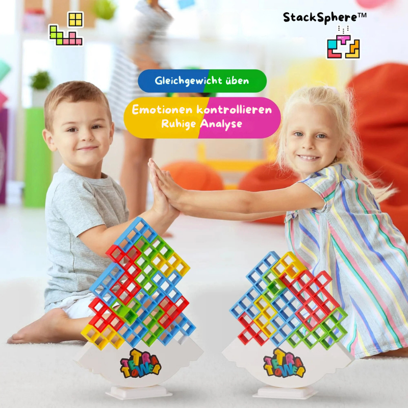 50% Rabatt | StackWipe™ - Konstruktionsspielzeug fördert die Kreativität und Geschicklichkeit