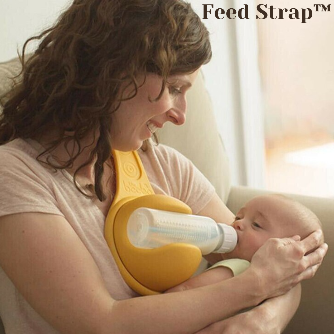 FeedStrap™ – Freihändiger Babyflaschenhalter für entspanntes Füttern Zuhause [50% Rabatt]