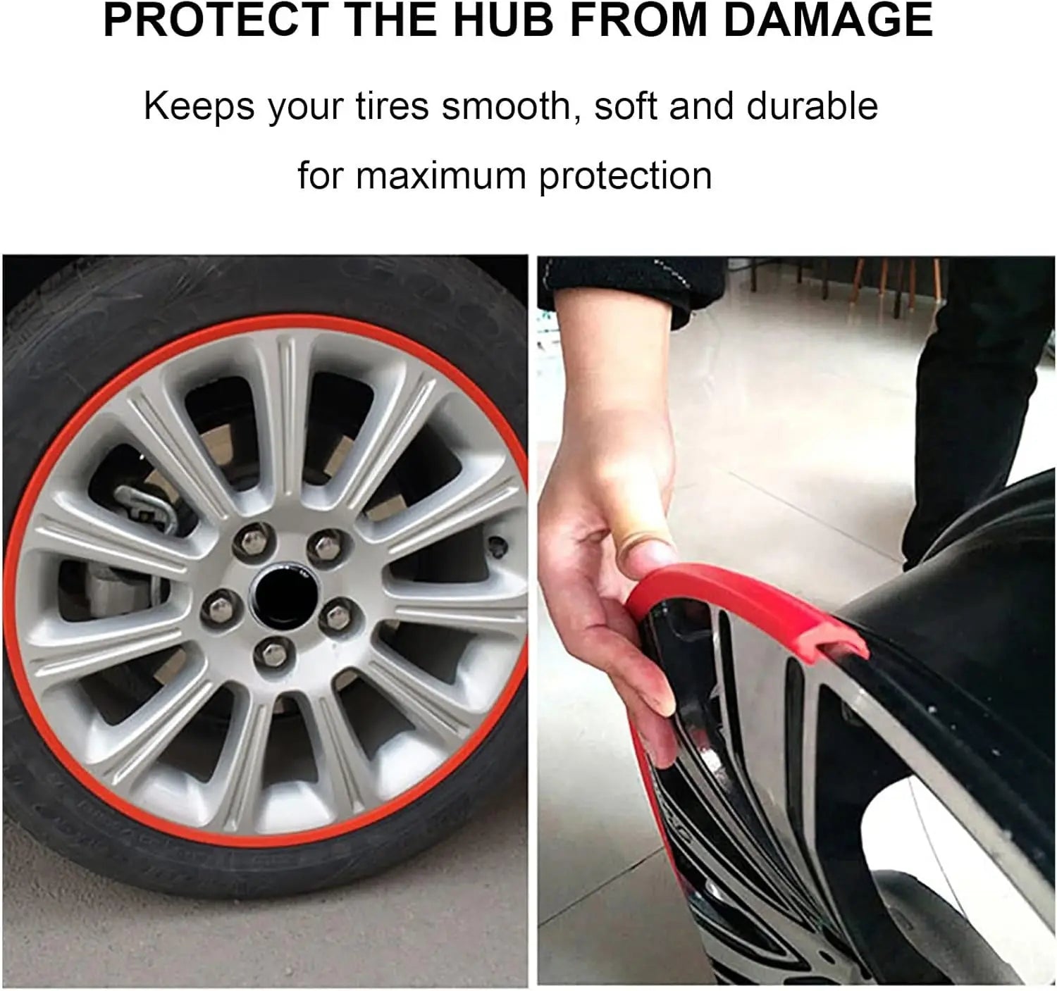 RimCover™ – Schützt stilvoll vor Kratzern & Bordsteinschäden, langlebiges 4er-Set [50% Rabatt]