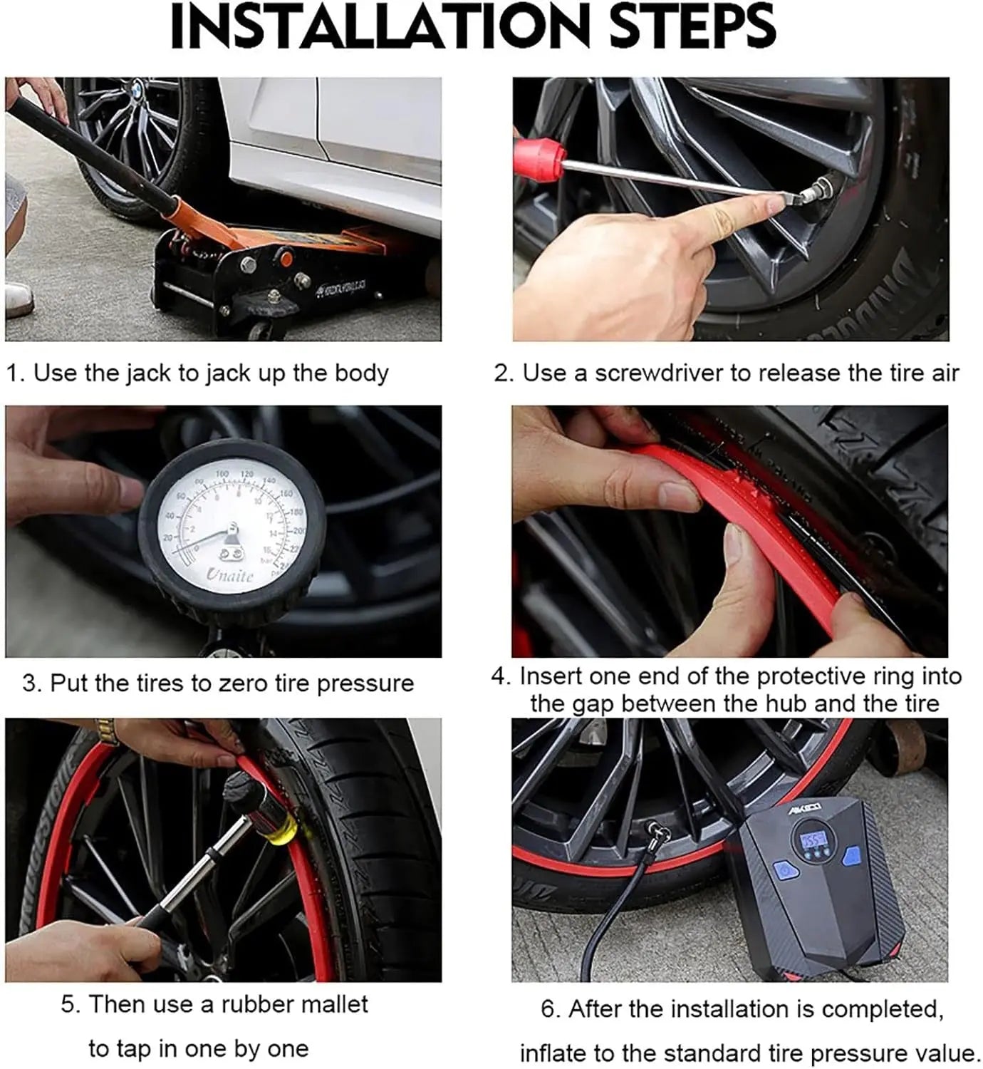 RimCover™ – Schützt stilvoll vor Kratzern & Bordsteinschäden, langlebiges 4er-Set [50% Rabatt]