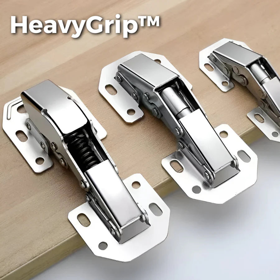 2 + 2 Gratis | HeavyGrip™ Schlitzfreies Scharnier [Letzter Tag Rabatt]