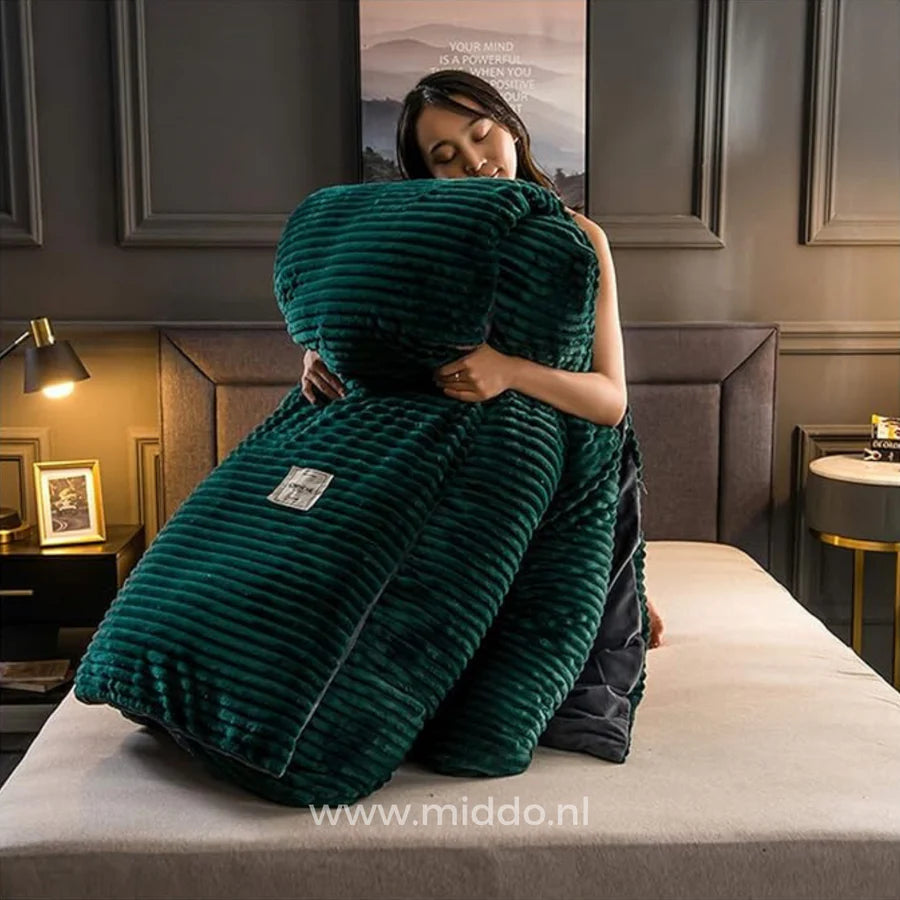 CozyDreams™ – Komfort und Wärme Samt-Bettbezug | 50% Rabatt