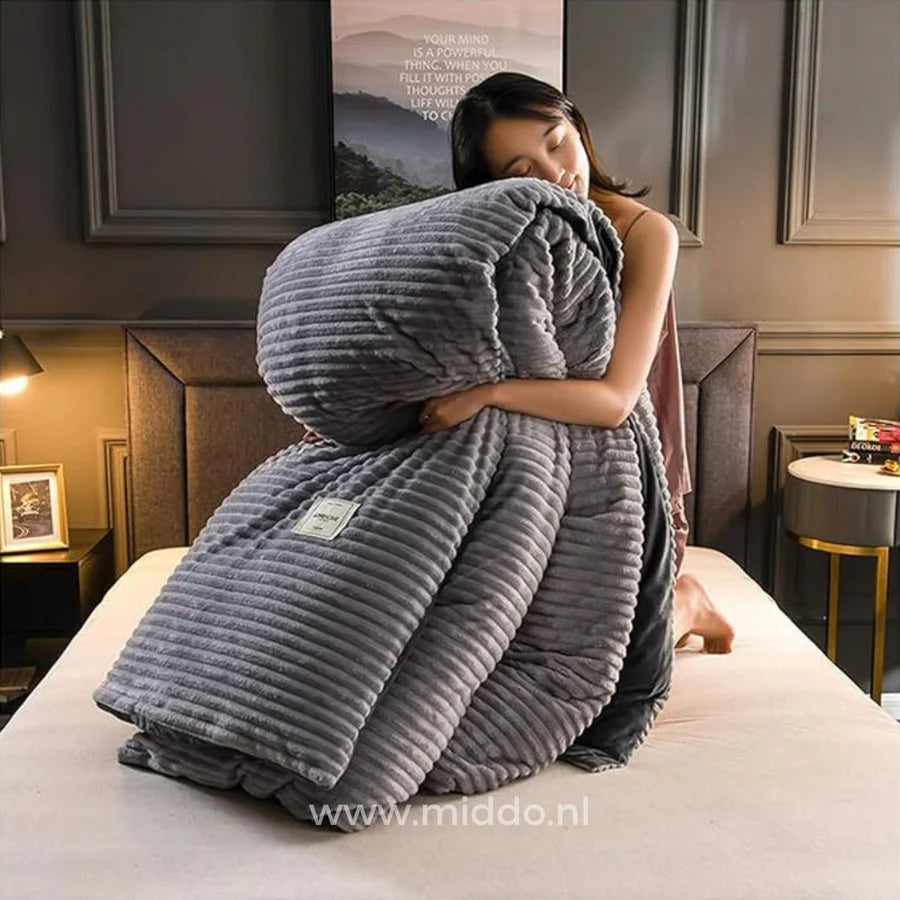 CozyDreams™ – Komfort und Wärme Samt-Bettbezug | 50% Rabatt