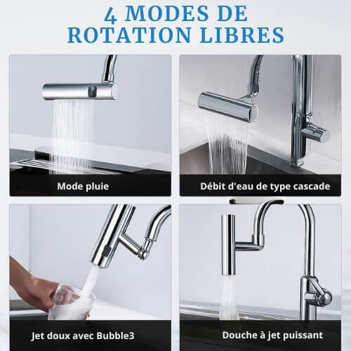 HydroTwist™ – Intelligenter Wasserhahn mit Kaskade, sparsames und effizientes Design [50% Rabatt]