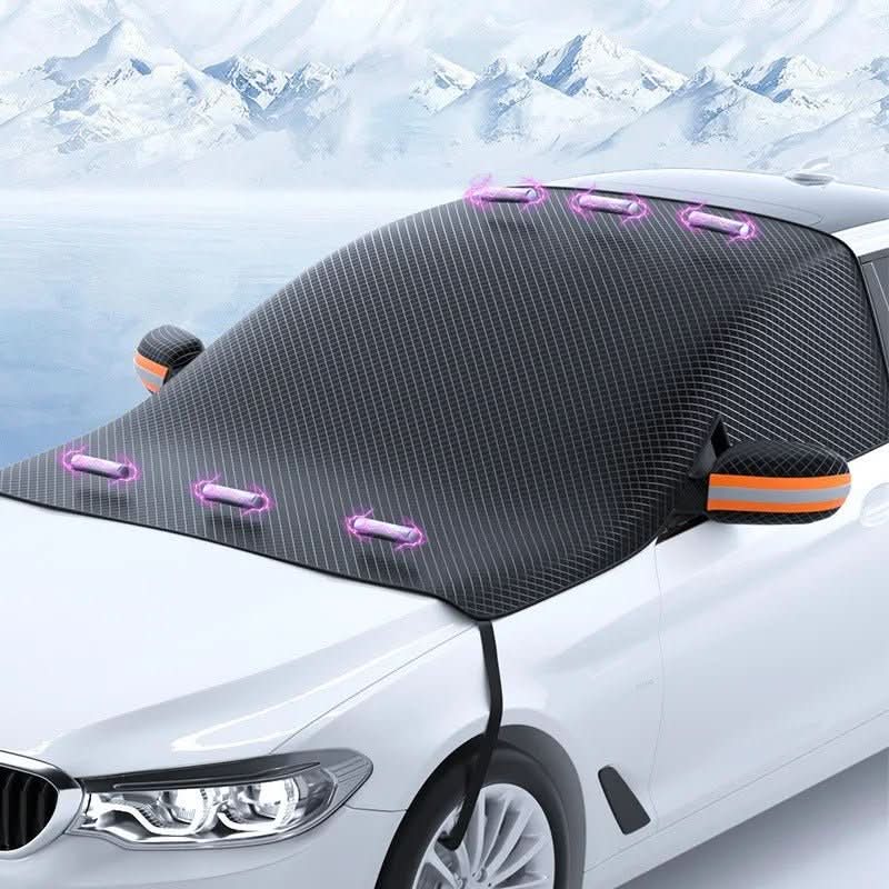 Magnetische Auto Schneeabdeckung – wetterfest & ganzjährig schützend