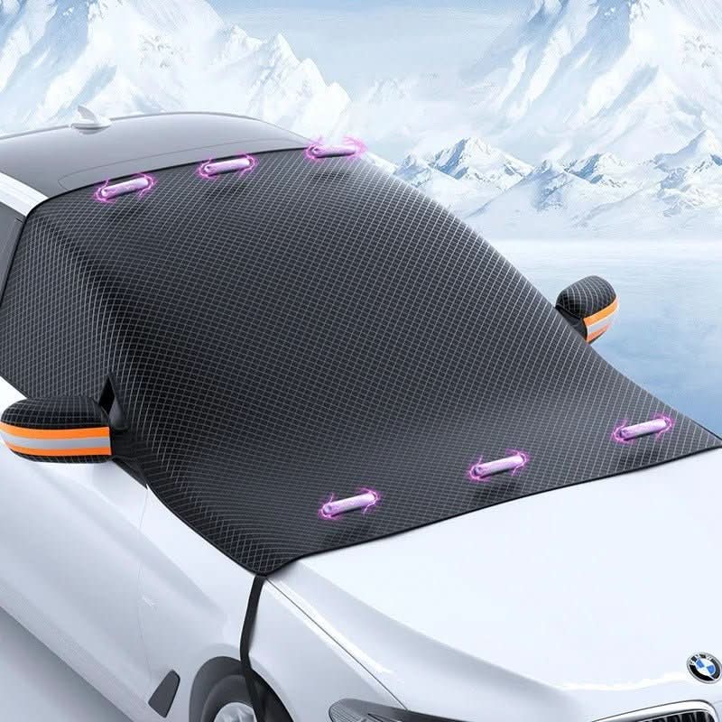 Magnetische Auto Schneeabdeckung – wetterfest & ganzjährig schützend