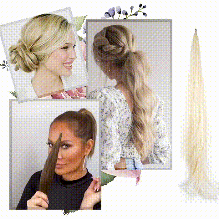 Leah™ – Double Style Ponytail für voluminöses, stilvolles und elegantes Haar [50% Rabatt]