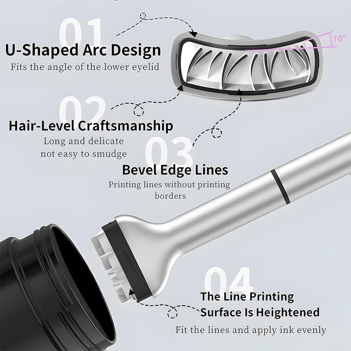 LashPress™ - Untere Wimpern Stempelset [50% Rabatt]