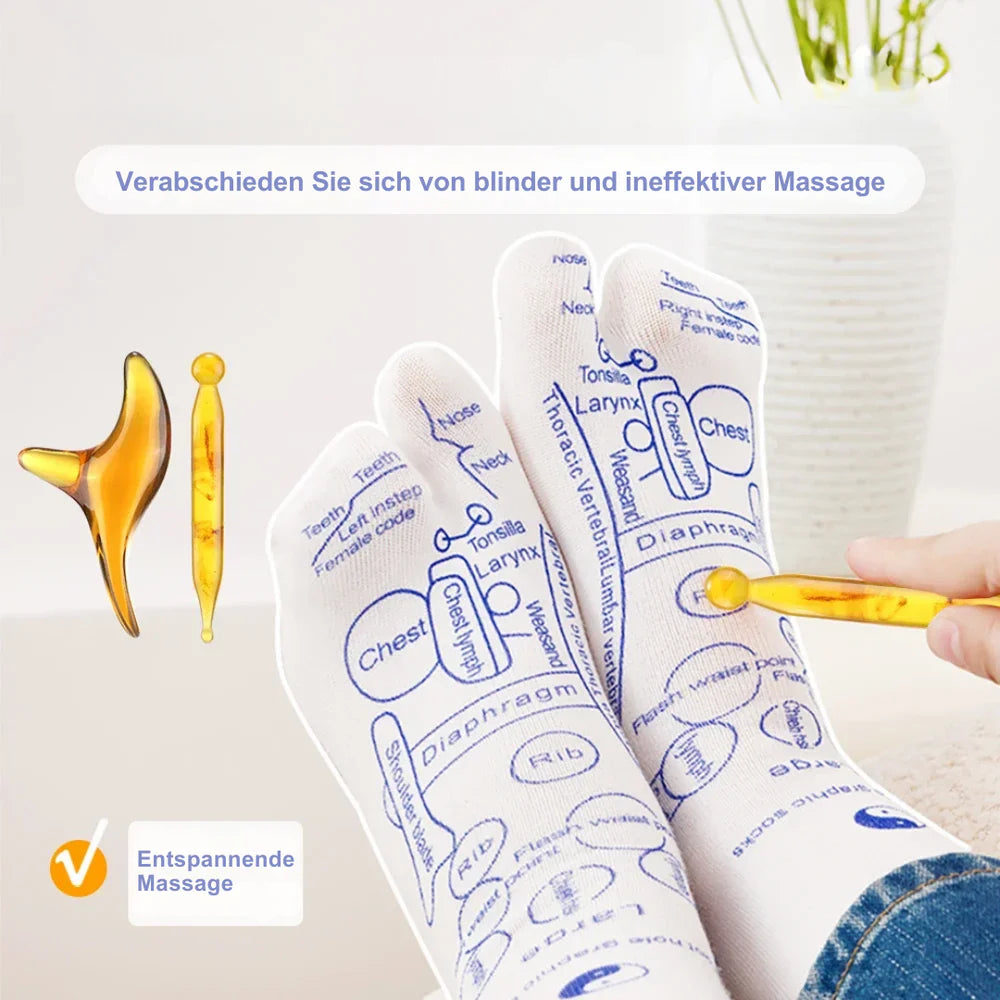 TherapyToes™ – Physiotherapie-Massage-Socken zur Entlastung der Füße | Nur Heute 1 + 1 Gratis