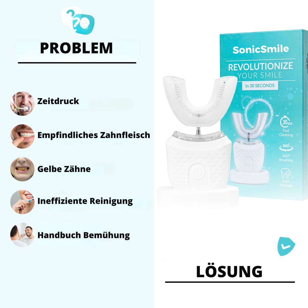 GlowBrush™ – Die automatische Zahnbürste für gründliche Reinigung [50 % Rabatt]
