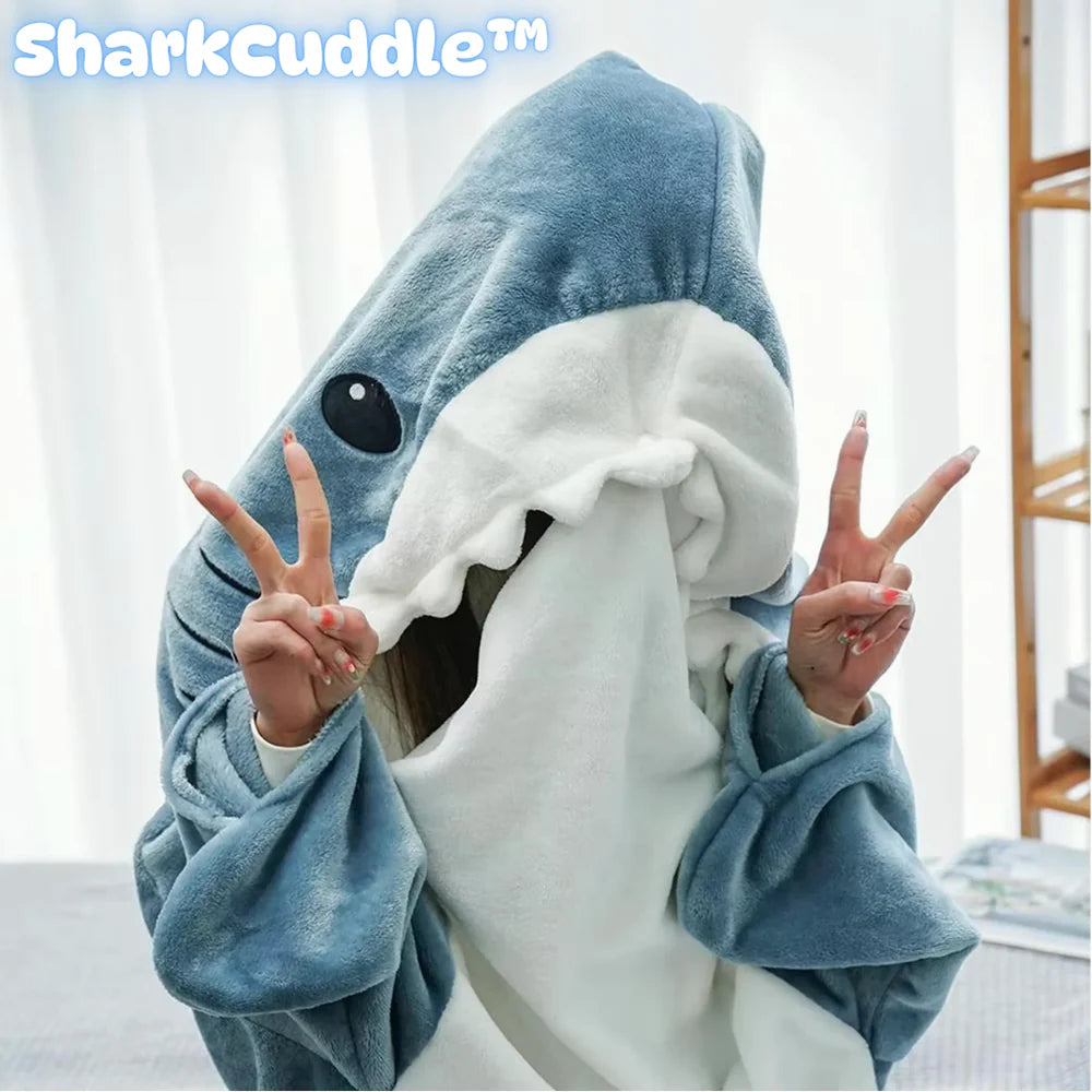 SharkCuddle™ – Komfortabler Hai-Anzug für Ultimative Entspannung | 50% Rabatt