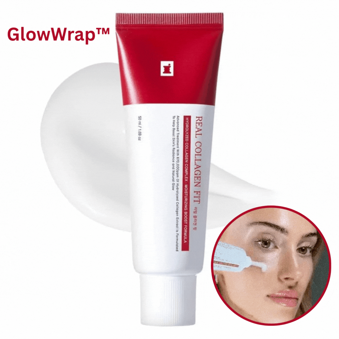 GlowWrap™ – Gesichts-Collagenmaske für strahlende & gesunde Haut [50 % Rabatt]