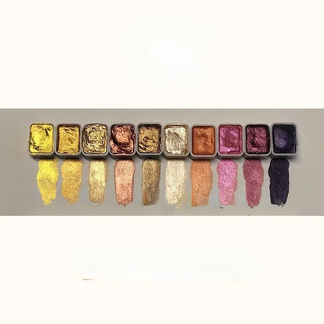 50% Rabatt | PearlScent™ – Powder Mineral Pearl Pigment Art Aquarell [Letzter Tag Rabatt]
