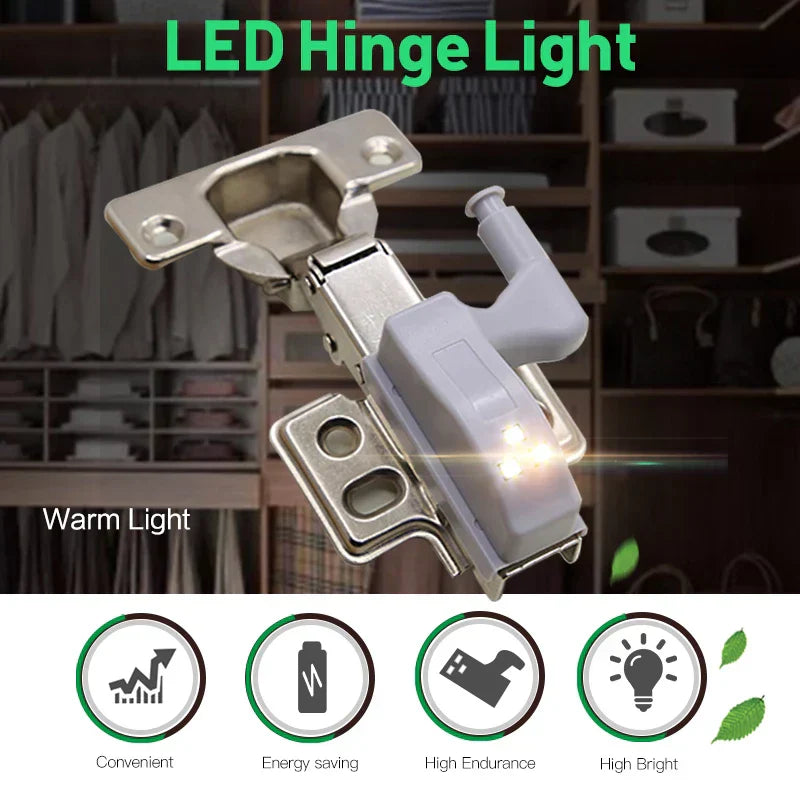 CabinBright™ – LED-Scharnierleuchte für sofortige Beleuchtung | 5 + 5 Gratis