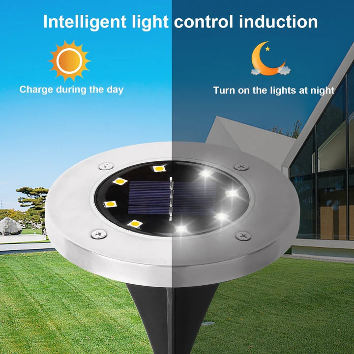 LightSpot™ Solarstrom-Scheibenleuchte | 50% Rabatt