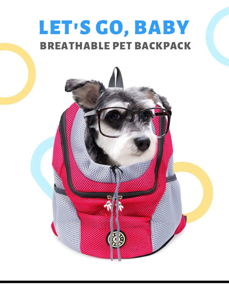 PawVenture™ – Atmungsaktiver Tierrucksack für kleine Hunde | 50% Rabatt