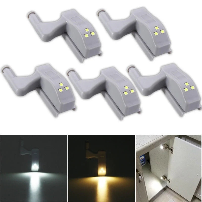 CabinBright™ – Scharnier-LED-Leuchten für Schränke | 5 + 5 Gratis