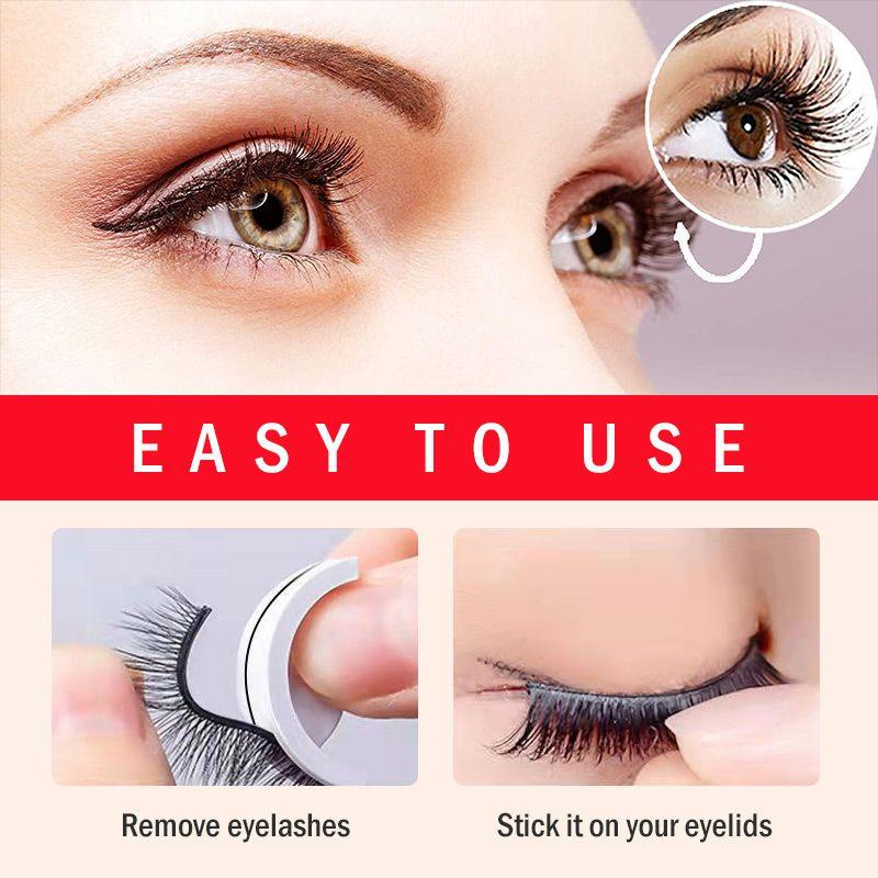 1 + 1 Gratis | Dua™ - Wiederverwendbare selbstklebende Wimpern [Letzter Tag Rabatt]