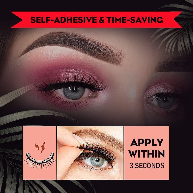 1 + 1 Gratis | Dua™ - Wiederverwendbare selbstklebende Wimpern [Letzter Tag Rabatt]