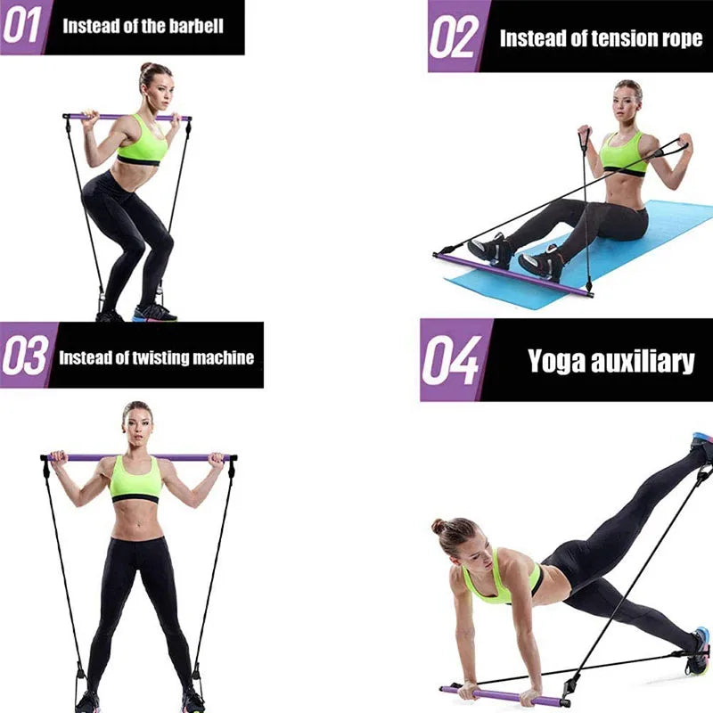 FitBar™ Multifunktionale Pilates-Skulptur-Stange | 50% Rabatt