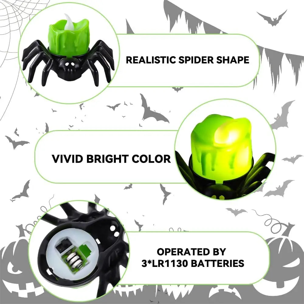 SpiderLight™ – Schafft sichere Atmosphäre für gruselige Gänsehautmomente [50 % Rabatt]