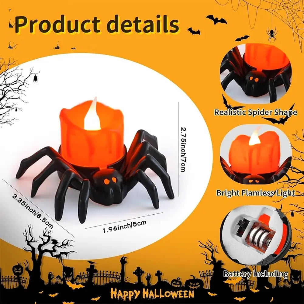 SpiderLight™ – Schafft sichere Atmosphäre für gruselige Gänsehautmomente [50 % Rabatt]