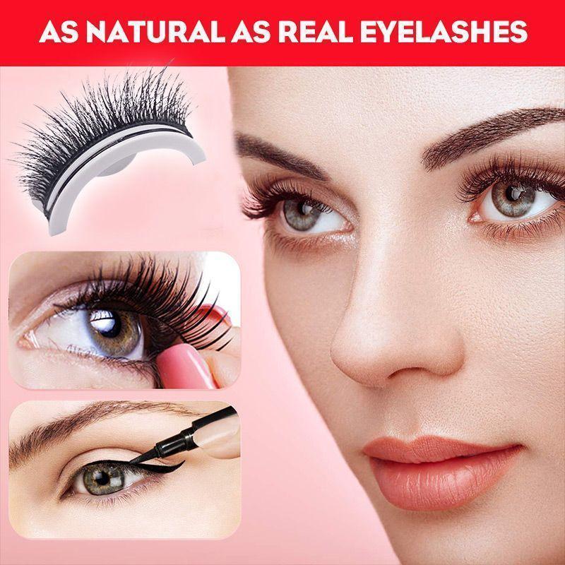 1 + 1 Gratis | Dua™ - Wiederverwendbare selbstklebende Wimpern [Letzter Tag Rabatt]