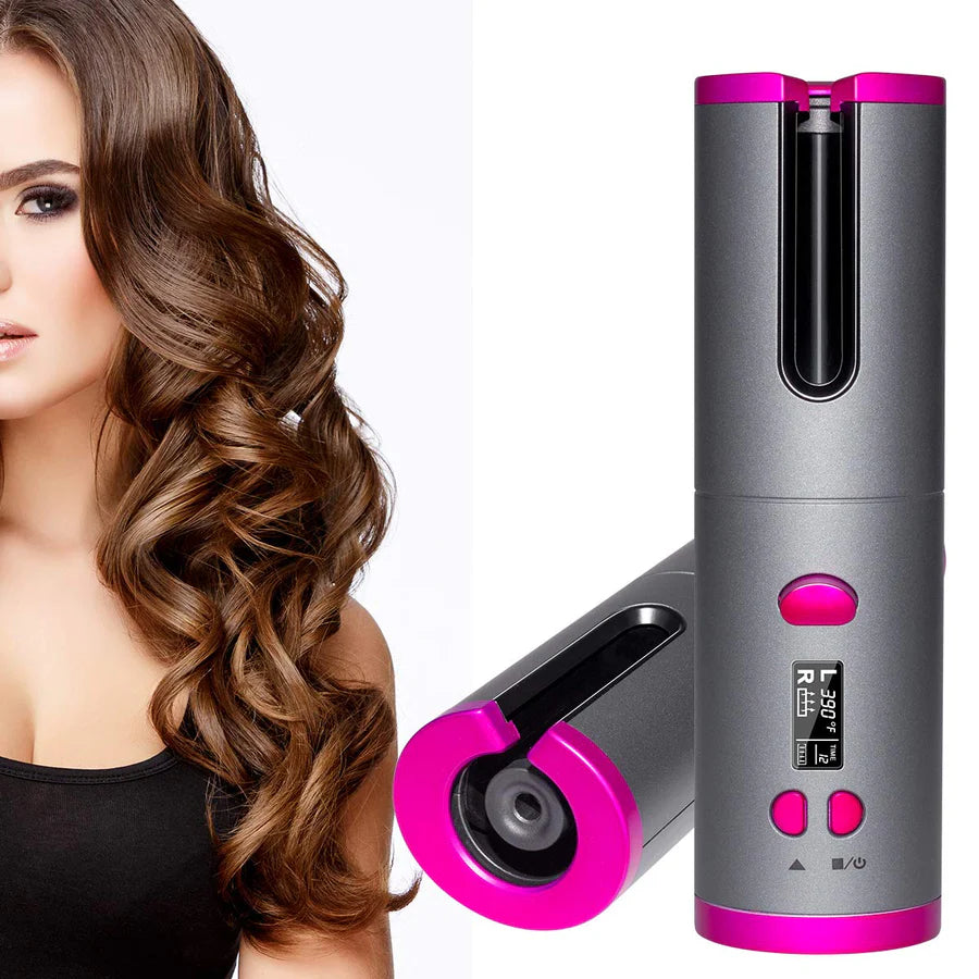 CeramicCurl™ – Kabelloses, problemloses Locken [50% Rabatt]