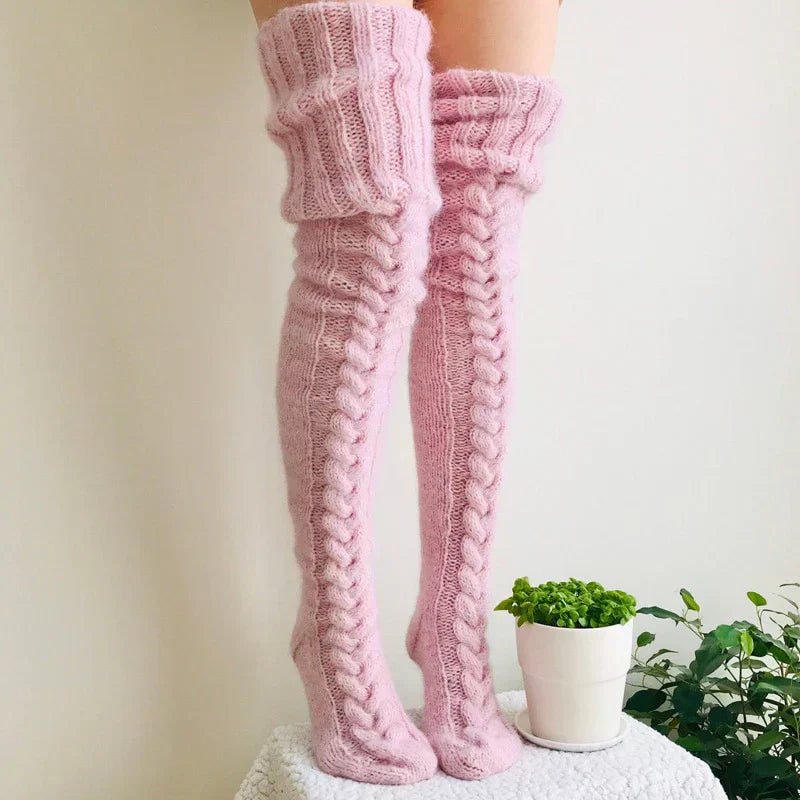 CozyLegs™ – Warme, winddichte Winter-Kuschelsocken für gemütliche Füße [50 % Rabatt]
