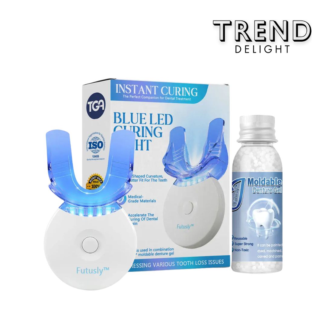Futusly™ – Professionelle Blaulicht-Härtelampe und langlebige Prothesenmaterialien [50 % Rabatt]