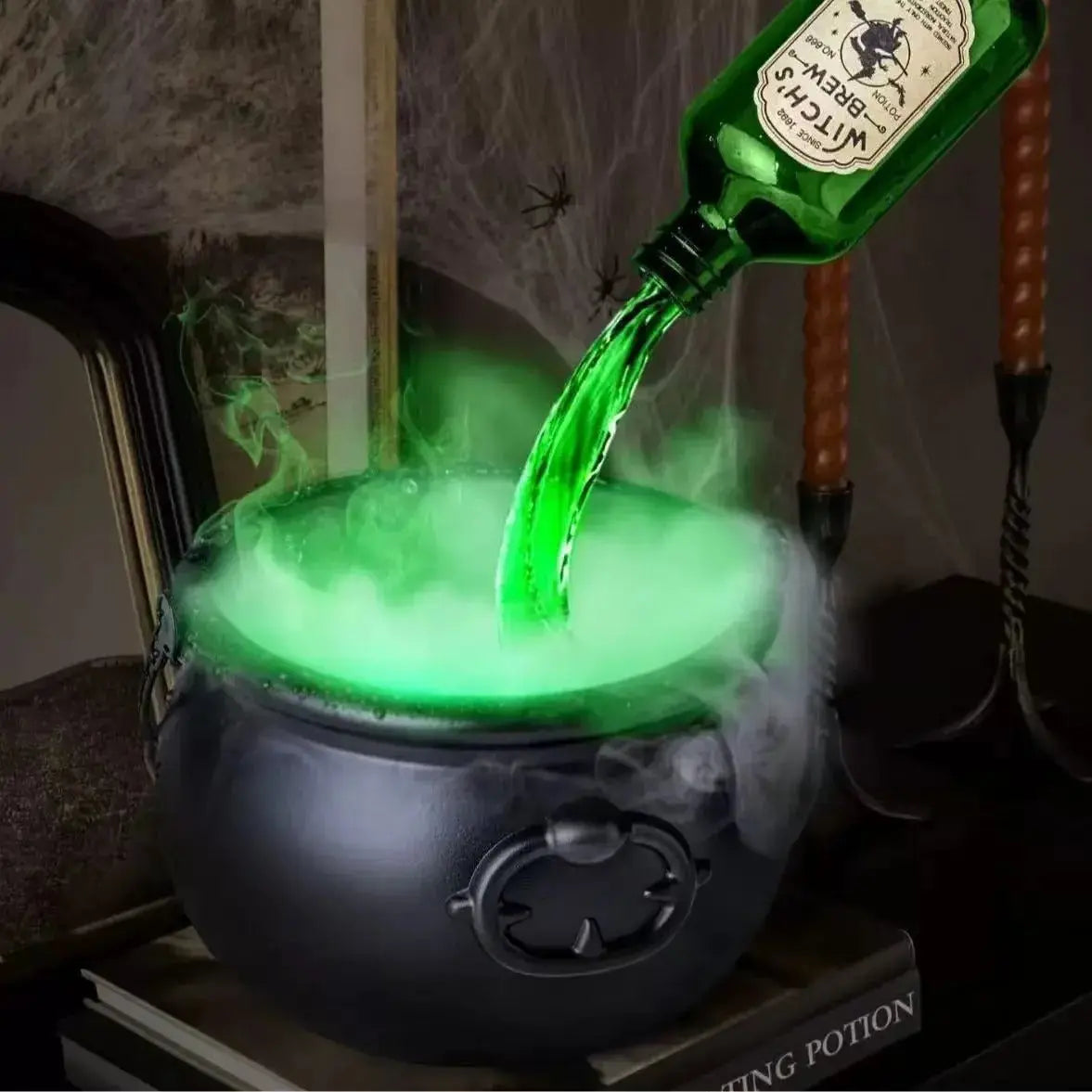 HexenKessel™ – Mit schwebender Zauberflasche und geheimnisvollem Nebeleffekt [50 % Rabatt]