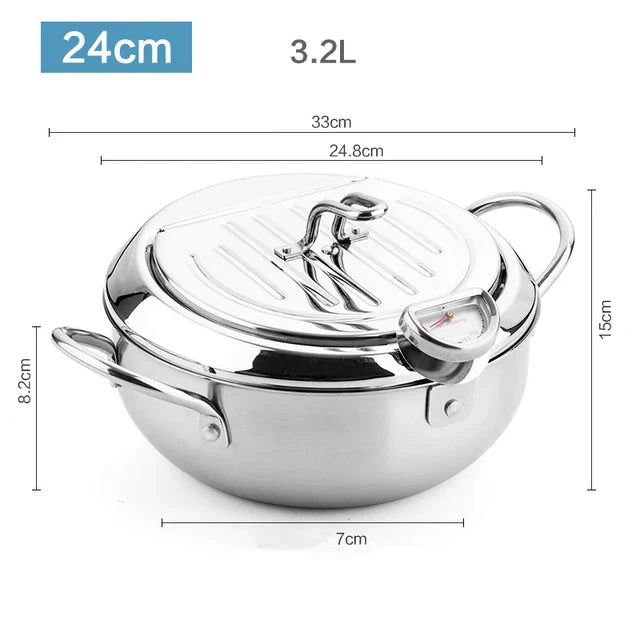 OilMaster™ – Perfekte Frittierergebnisse mit integrierter Temperaturkontrolle [50% Rabatt]