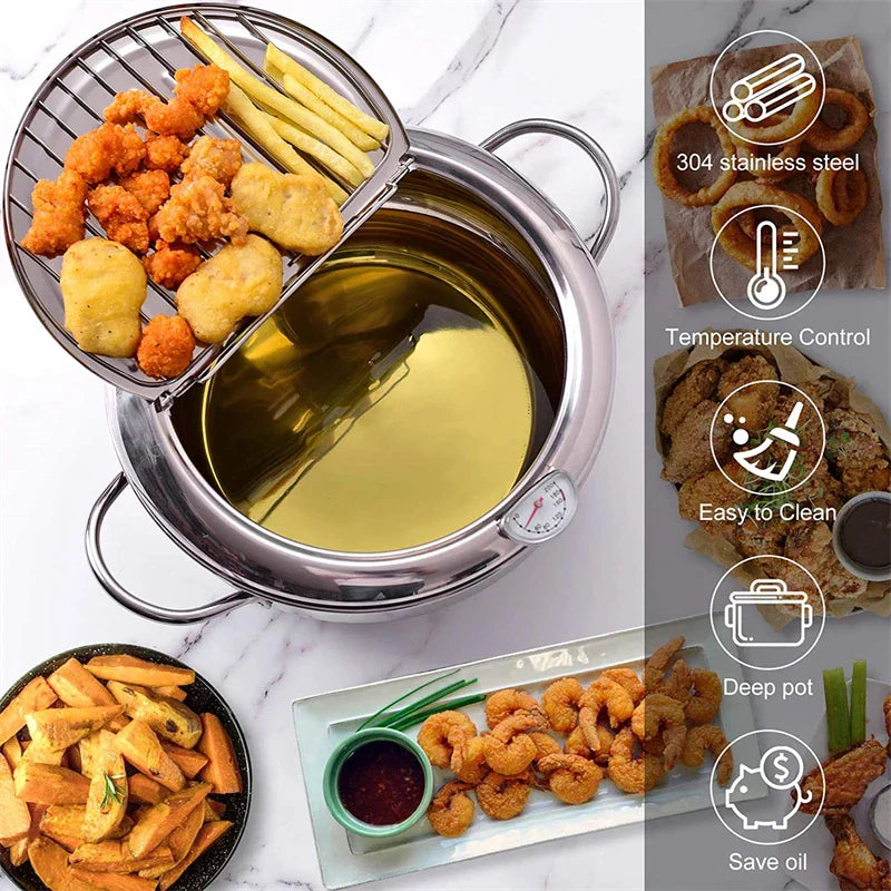 OilMaster™ – Perfekte Frittierergebnisse mit integrierter Temperaturkontrolle [50% Rabatt]