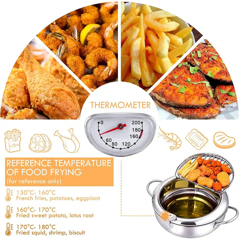 OilMaster™ – Perfekte Frittierergebnisse mit integrierter Temperaturkontrolle [50% Rabatt]