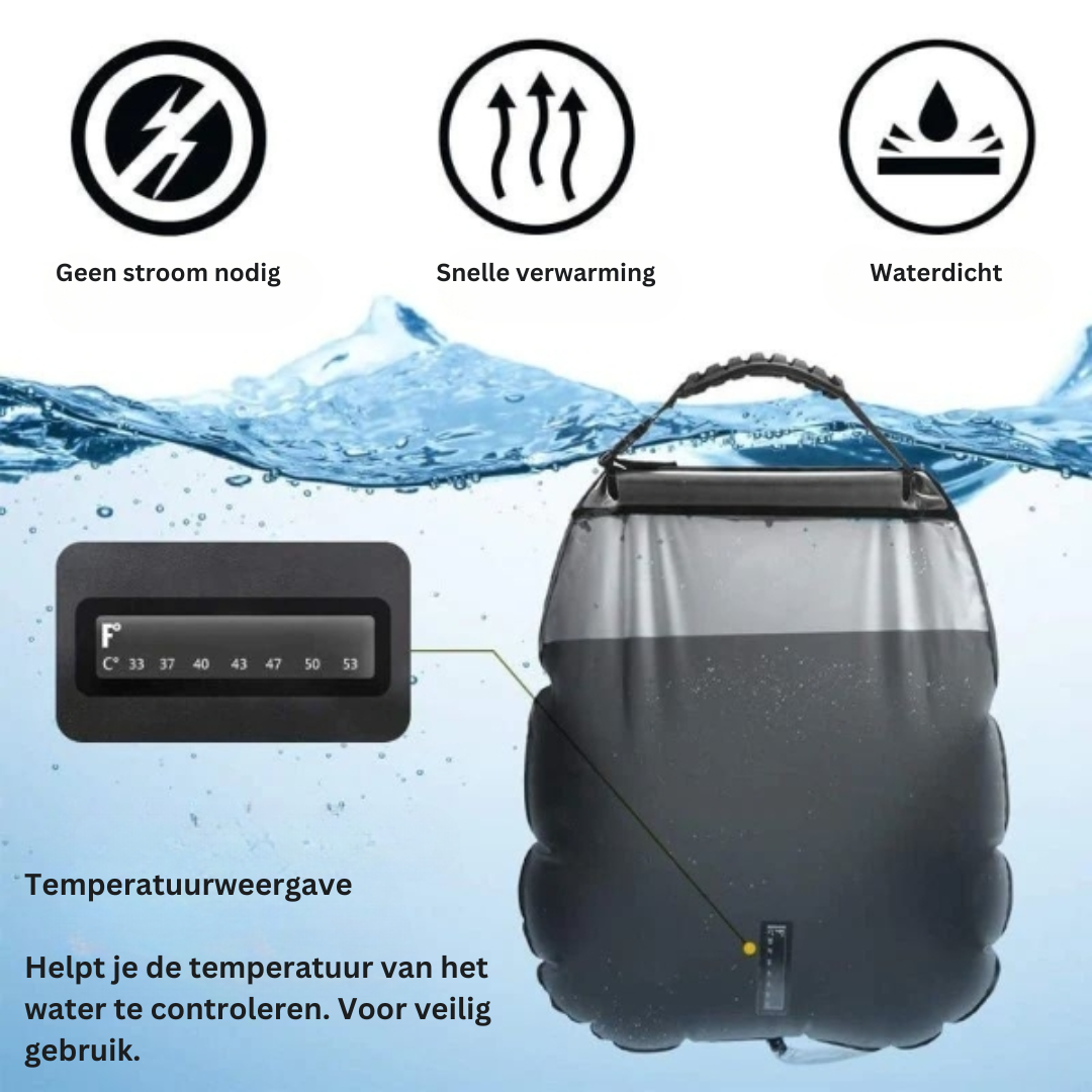 SunShower™ – Deine warme & entspannende Dusche, immer und überall [50 % Rabatt]