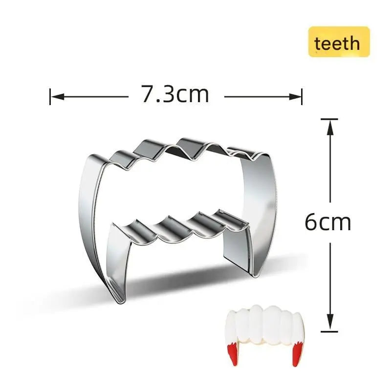 Keksformen Halloween | 7-teiliges Set aus hochwertigem Edelstahl