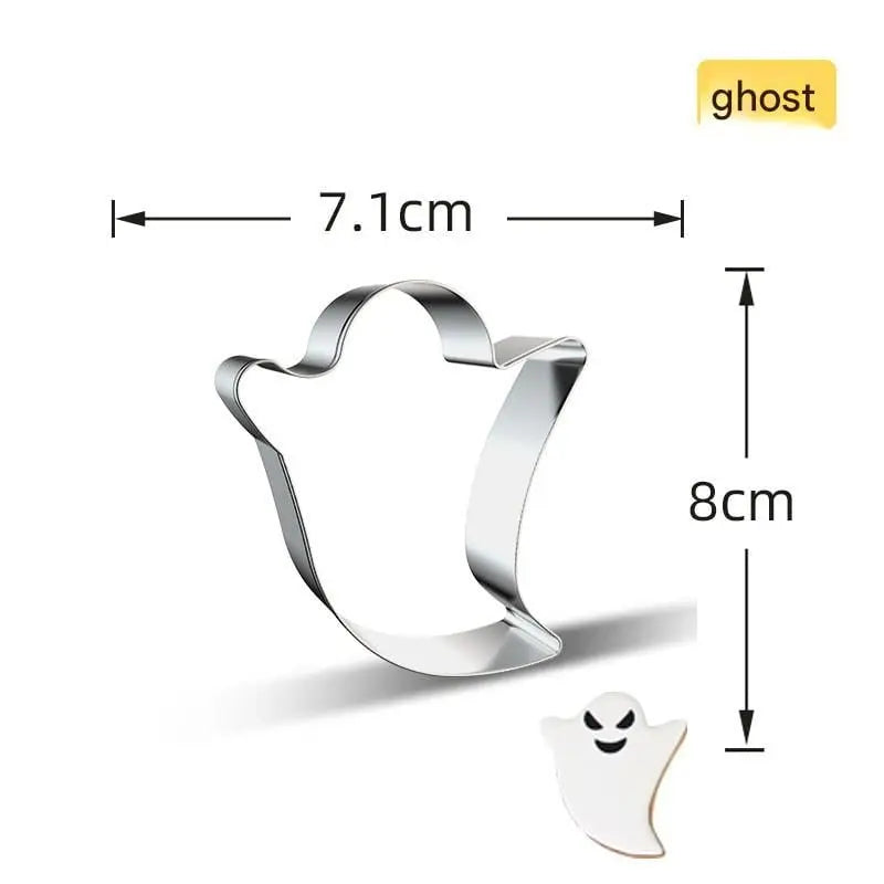 Keksformen Halloween | 7-teiliges Set aus hochwertigem Edelstahl