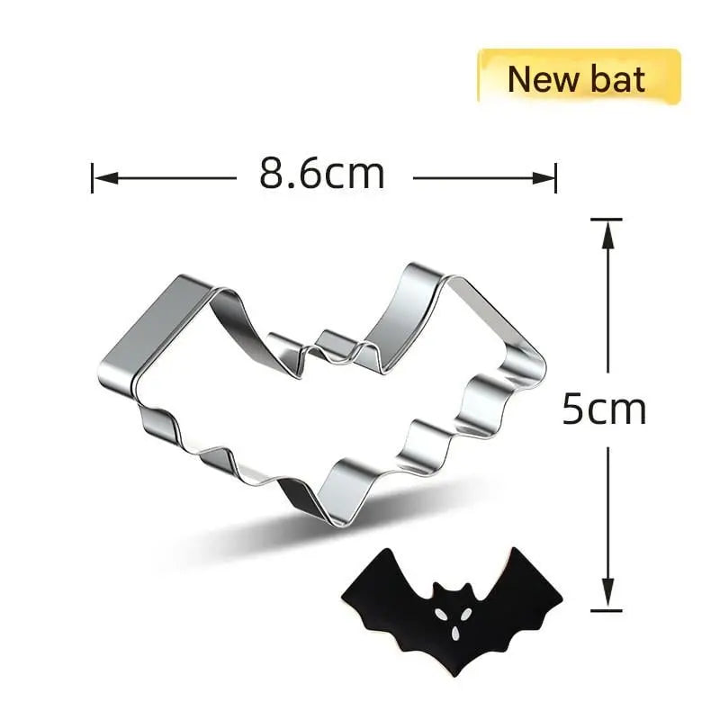 Keksformen Halloween | 7-teiliges Set aus hochwertigem Edelstahl
