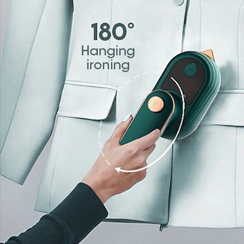50% Rabatt | EasySteam™ - Kompaktes 2-in-1 Mini-Dampfbügeleisen für müheloses Bügeln