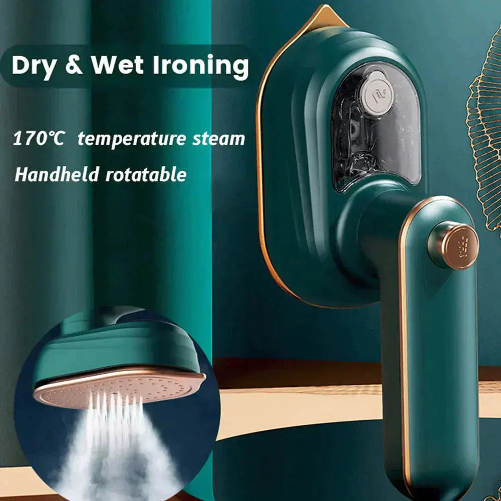50% Rabatt | EasySteam™ - Kompaktes 2-in-1 Mini-Dampfbügeleisen für müheloses Bügeln