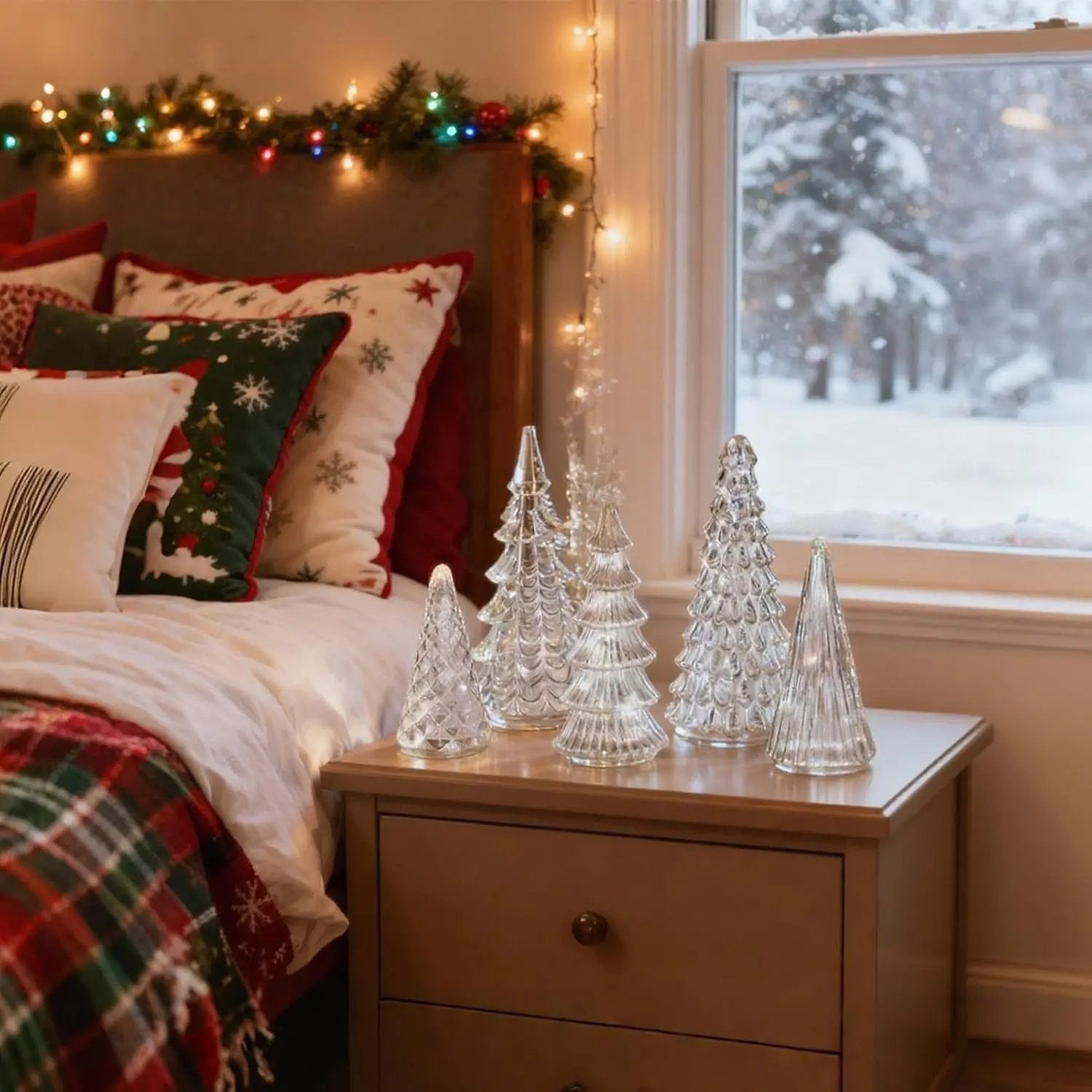 DekoChrist™ – (5er Set) Glänzender Blickfang für Ihr festlich geschmücktes Zuhause [50% Rabatt]