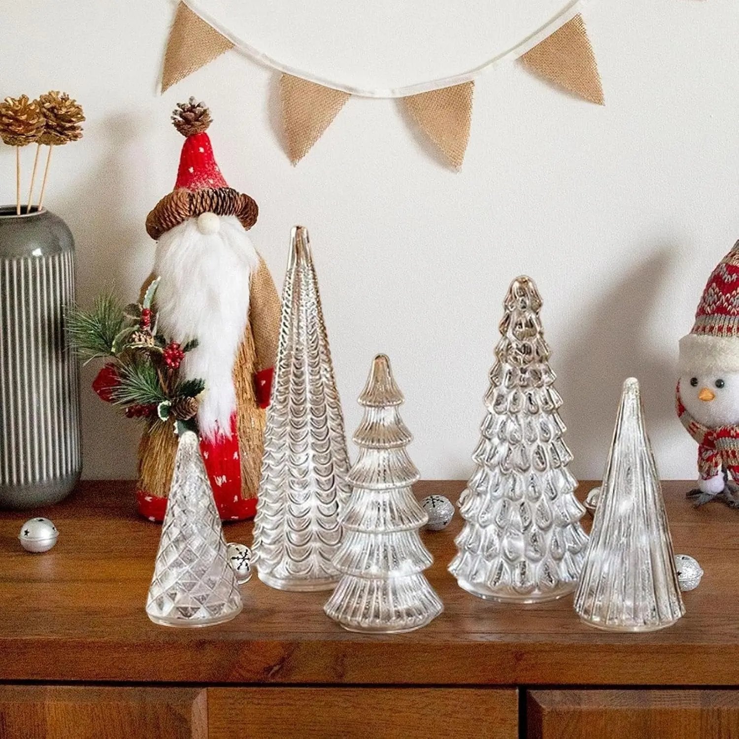 DekoChrist™ – (5er Set) Glänzender Blickfang für Ihr festlich geschmücktes Zuhause [50% Rabatt]