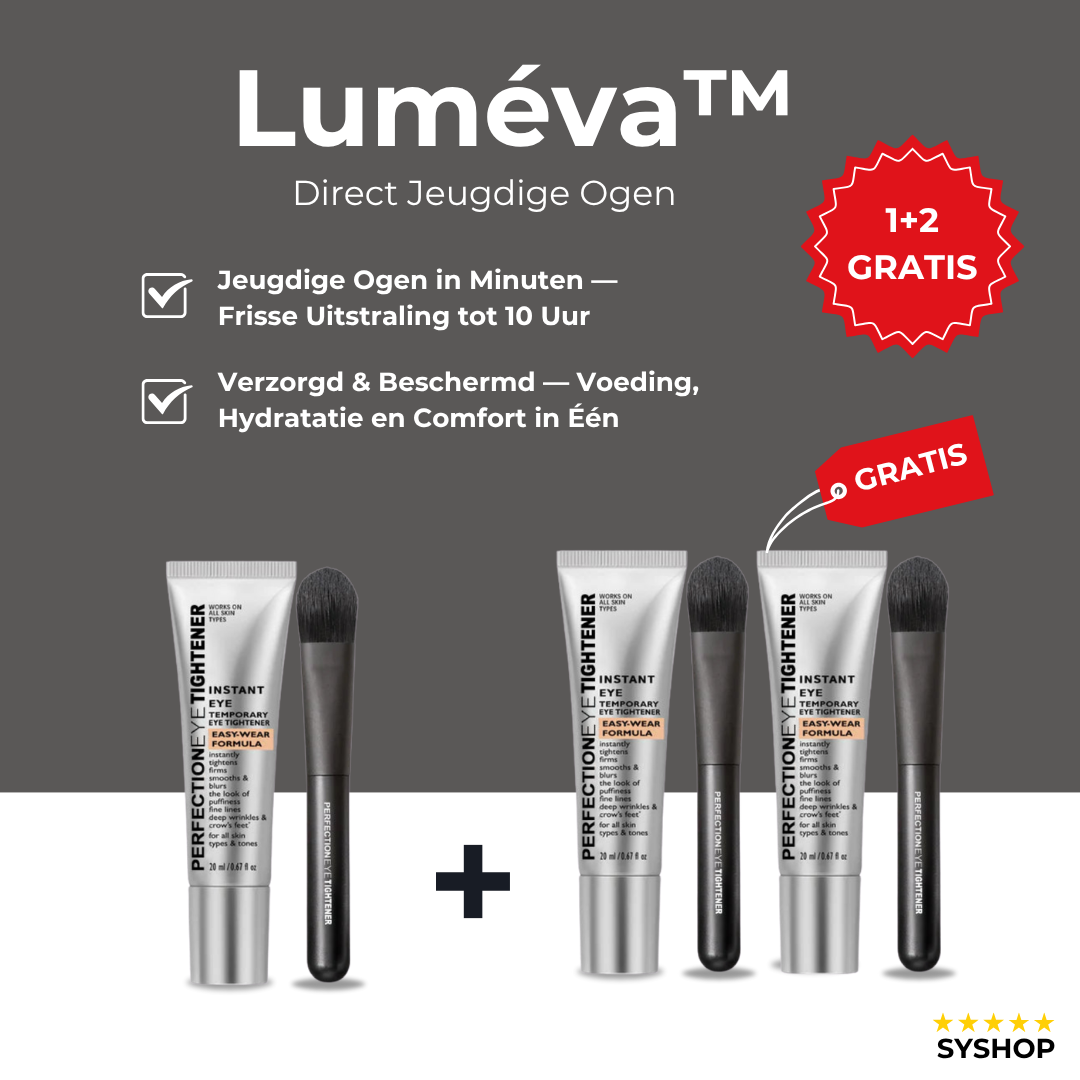 Lumeva™ – Augenstraffende Creme für glatte, jugendliche und strahlende Haut [1 + 1 Gratis]