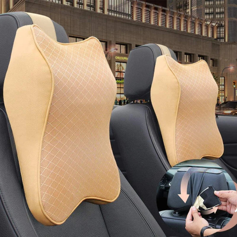 Relexa™ – Ergonomisches Auto-Nacken- und Rückenkissen | 50% Rabatt